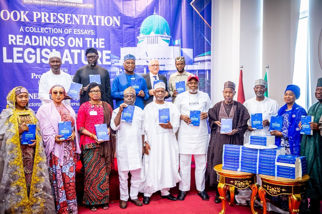 Nwawuba at Public Presentation of Prof. Ladi Hamalai’s Book